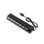 Hub USB -7 Ports -USB 2.0-avec Interrupteur