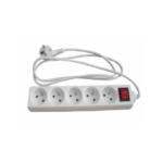 Multiprise 5 Prises 2P+T Avec Interrupteur Cordon 3M