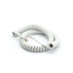 Cordon Spirale Blanc 2.2 M