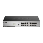 Switch D-LINK 10/100/1000 Gigabit 16 Ports DGS-1016D/E