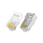Fiche RJ45 UTP CAT5 Dent Alignée