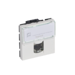 PRISE RJ45 LEGRAND FTP CAT6 MOSIAC BLANC 2 MODULE