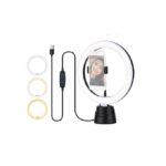 Ring light 26cm avec 3 éclairages avec support téléphone