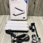 Ring light pliable avec trépied et  support pour téléphone