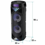 haut-parleurs BT zqs 6202 avec micro et télécommande