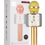 WS-858 Microphone portable sans fil avec haut-parleur