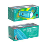 Speaker borophone BR7 green avec torche