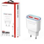 CHARGEUR ICONIX MICRO USB DOUBLE PORTS 2.4A