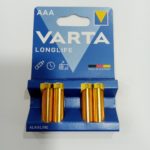 PILE VARTA ALKALINE MICRO LR03 AAA LONGLIFE BP4