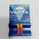 PILE VARTA ALKALINE MICRO LR03 AAA LONGLIFE MAX POWER BP2