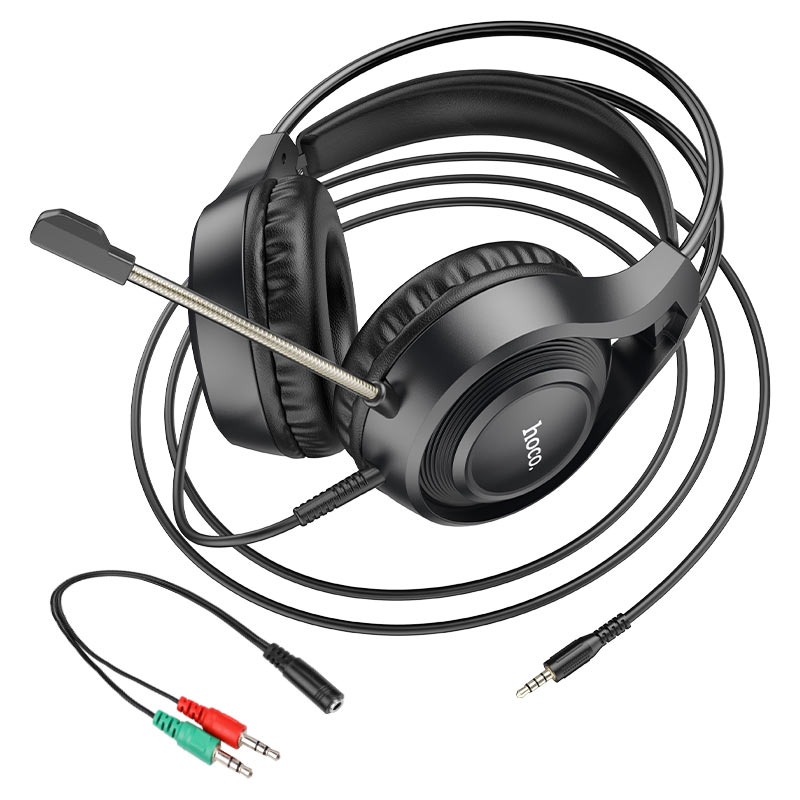 MICRO CASQUE HOCO TIGER FILAIRE GAMING W106 – Image 2